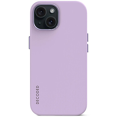 DECODED Silicone Case Lavender iPhone 15