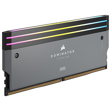 Review Corsair Dominator Titanium DDR5 RGB 64 GB (2 x 32 GB) 6000 MHz CL30 - Grey