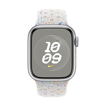 Opiniones sobre Correa deportiva Apple Nike Pure Platinum para Apple Watch 41 mm - S/M