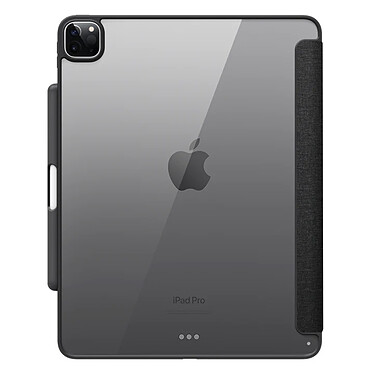 QDOS Folio Muse Case for iPad Pro 12.9" - 2022 (6th gen) - Transparent Grey