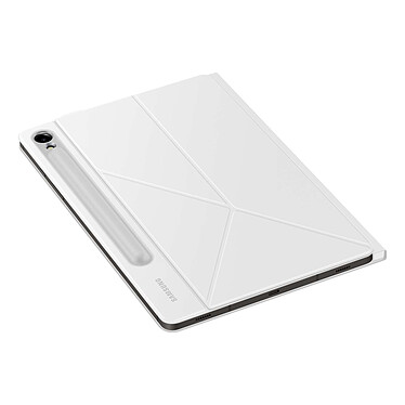 Samsung Smart Book Cover EF-BX710 Blanc (pour Samsung Galaxy Tab S9/S9 FE)