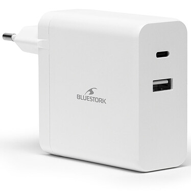Bluestork Caricabatterie USB-C 65W Bianco