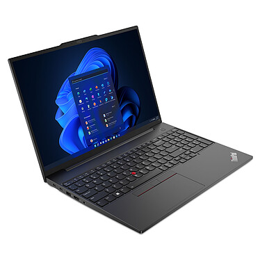 Lenovo ThinkPad E16 Gen 1 (21JT000FFR) AMD Ryzen 5 7530U 16 Go SSD 512 Go 16" LED Full HD+ Wi-Fi 6/Bluetooth Webcam Windows 11 Professionnel