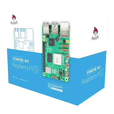 Hutopi Starter Kit Raspberry Pi 5 4 Go