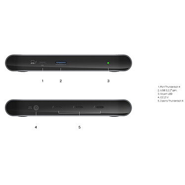 Acquista Belkin Connect Docking Station Thunderbolt 4 5-in-1