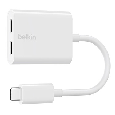 Adaptador de audio USB-C Belkin + Carga