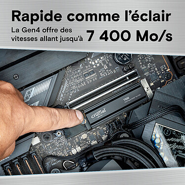 Avis Crucial T500 4 To avec dissipateur 