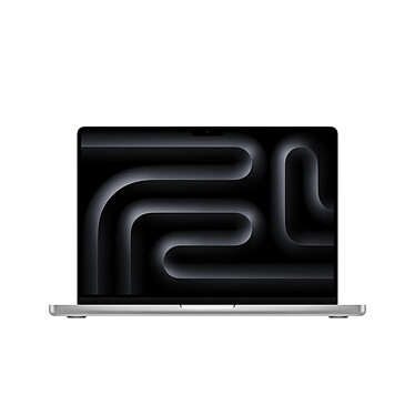 Apple MacBook Pro M3 Pro 14" Argent 36 Go/512 Go (MRX63FN/A-36GB-QWERTY-US)