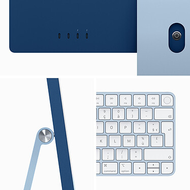 Avis Apple iMac M3 (2023) 24" 8 Go 1 To Bleu (MQRQ3FN/A-1TB)