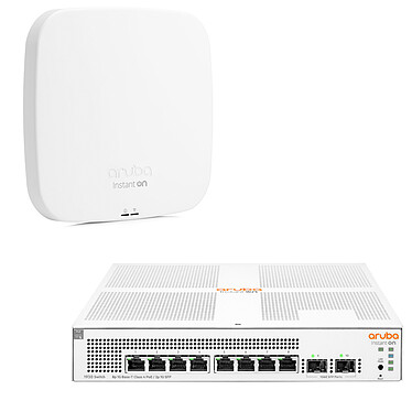 HPE Networking Instant On AP15 (R2X06A) + Aruba Instant On 1930 8G 124W (JL681A)