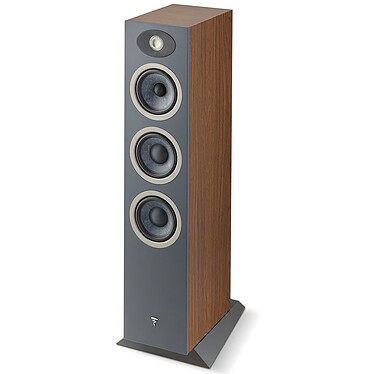 Bluesound Powernode 2021 Blanc + Focal Theva N°2 Dark Wood pas cher