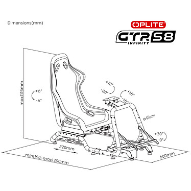 Test du OPLITE GTR Racing - Cockpit Gaming