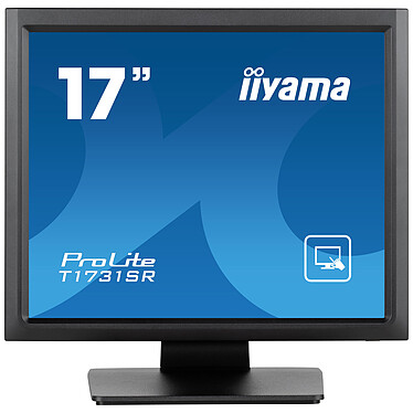 iiyama 17" LED Tactile - ProLite T1731SR-B1S 1280 x 1024 pixels - Tactile - 5 ms - Format 4/3 - Noir