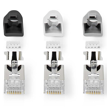 Nedis RJ45 Cat 7 FTP Male Connectors (set of 10)