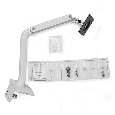 Ergotron MXV Desk Monitor Arm (Blanc) pas cher