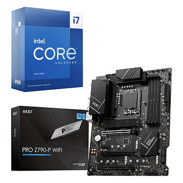 Kit di aggiornamento PC Intel Core i7-13700KF MSI PRO Z790-P WIFI