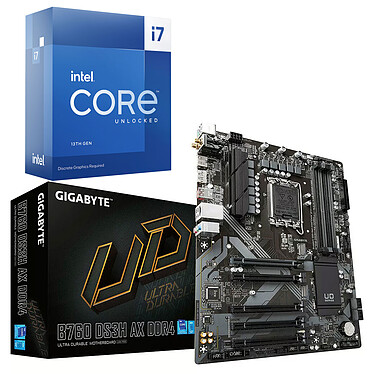Kit de actualización para PC Intel Core i7-13700KF GIGABYTE B760 DS3H AX