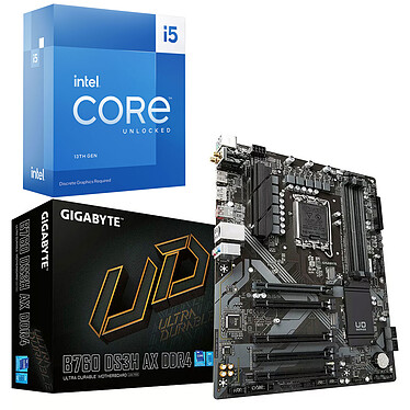 PC Upgrade Bundle Intel Core i5-13600KF GIGABYTE B760 DS3H AX