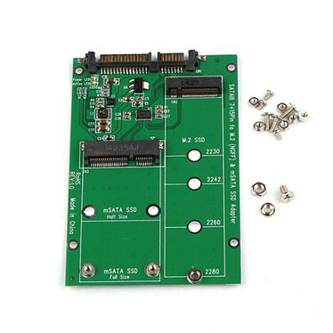 CoreParts M.2 NGFF / mSATA to SATA adapter