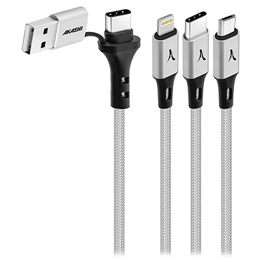 Akashi 5-in-1 Charging Cable (1m)