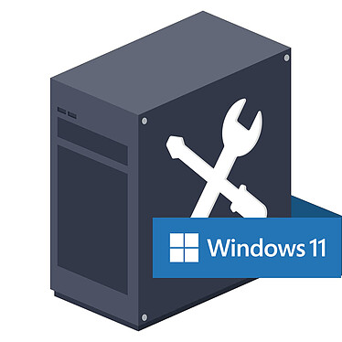 LDLC - Assembly of a machine with Windows 11 Home 64-bit installation