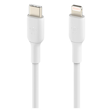 Belkin Boost Charge USB-C to Lightning (White) - 2 m