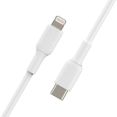 Avis Belkin Boost Charge USB-C vers Lightning (Blanc) - 2 m