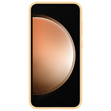 Cover in silicone Samsung Galaxy S23 FE Apricot economico