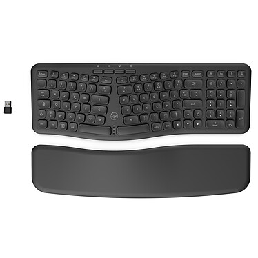 Mobility Lab Ergonomic Wireless Keyboard (Black)