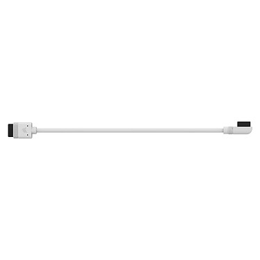 Avis Corsair iCue Link 90° Cable 200mm (x 2) - Blanc