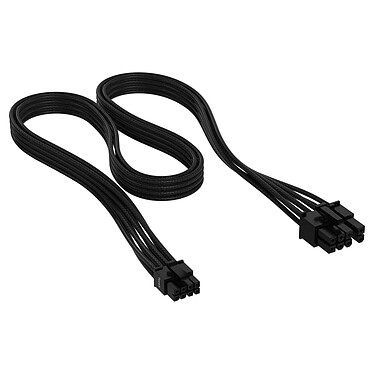 Cable PCIe Corsair Premium (conector único) tipo 5 Gen 5 - Negro