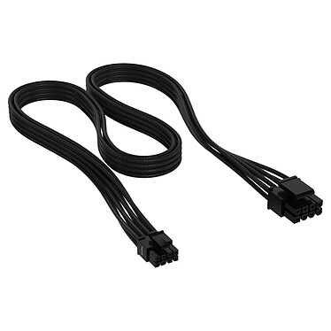 Cable de alimentación Corsair Premium EPS12V de 8 patillas tipo 5 Gen 5 - Negro