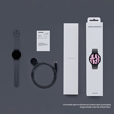 Samsung Galaxy Watch6 BT (40 mm / Grafite) economico