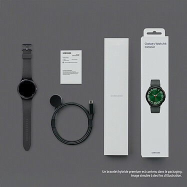 Samsung Galaxy Watch6 Classic BT (47 mm / Noir) pas cher