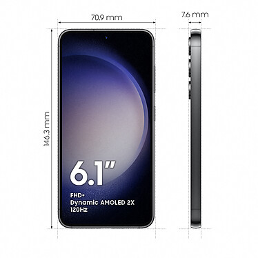 Opiniones sobre Samsung Galaxy S23 SM-S911B Negro (8GB / 128GB)