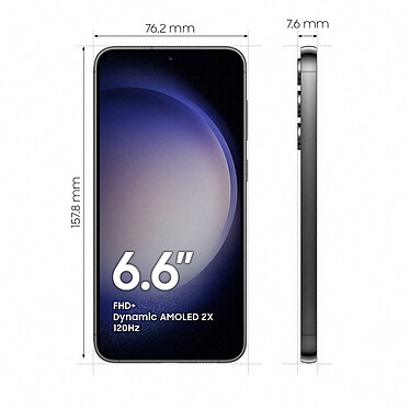 Avis Samsung Galaxy S23+ SM-S916B Noir (8 Go / 256 Go) · Reconditionné