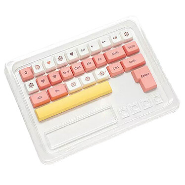 Review Ducky PBT DYE Sublimation Keycaps Set (Daisy)