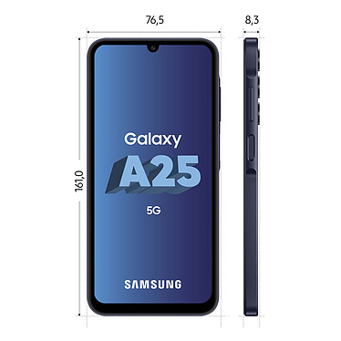 Avis Samsung Galaxy A25 5G Bleu Nuit (6 Go / 128 Go) · Reconditionné