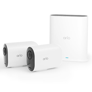 Arlo Ultra 2 XL Security System 2 Camera Kit - White (VMS5242-200EUS)
