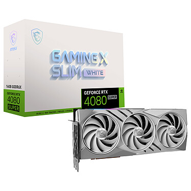MSI GeForce RTX 4080 SUPER 16G GAMING X SLIM BIANCO