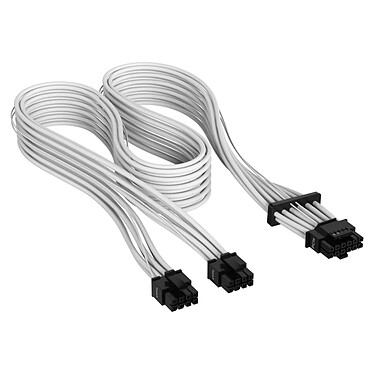 Acheter Corsair Premium Pro Kit de Câble d'alimentation type 5 Gen 5 - Blanc