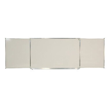 Vanerum Classic Triptyque 120 x 200 cm  - émail blanc feutre