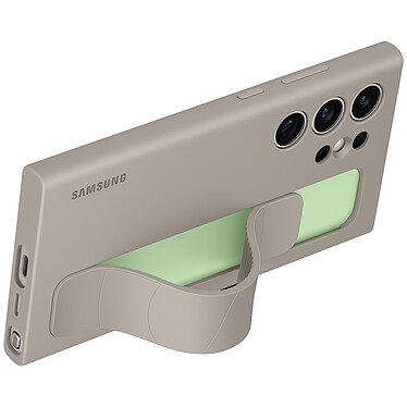 Review Samsung Silicone Case Taupe Galaxy S24 Ultra Lanyard