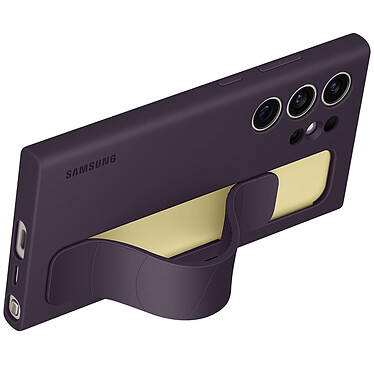Avis Samsung Coque Silicone Lanière Violet Galaxy S24 Ultra