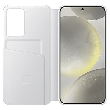 Nota Samsung Smart View Custodia portafoglio bianco Galaxy S24+