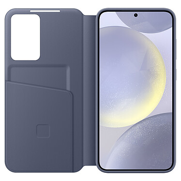 Avis Samsung Smart View Wallet Case Violet Galaxy S24+