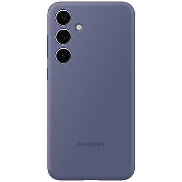 Samsung Coque Silicone Violet Galaxy S24+