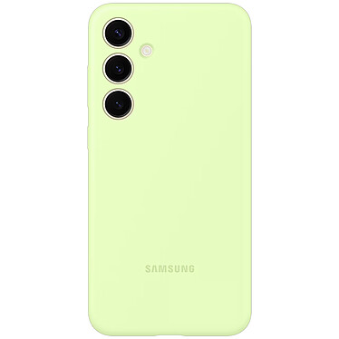 Funda de silicona Samsung Galaxy S24+ verde claro