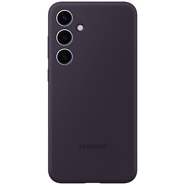 Funda de silicona Samsung Galaxy S24+ morado oscuro