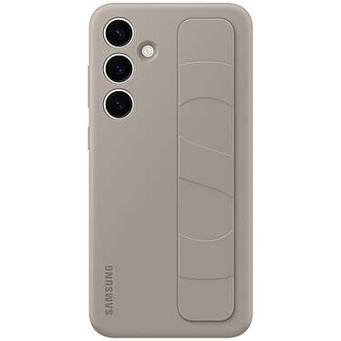 Samsung Coque Silicone Lanière Taupe Galaxy S24+